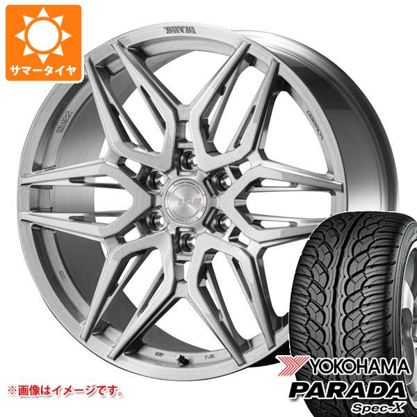 トヨタ ランドクルーザー300用 サマータイヤ ヨコハマ パラダ スペック-X PA02 275/55R20 117V REINF SSR ディバイド LG-F 9.0-20 タイヤホイール4本セット