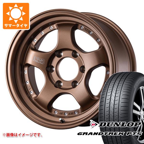 5本セット トヨタ FJクルーザー 10系用 サマータイヤ ダンロップ グラントレック PT5 265/70R17 115S SSR ディバイド SP1 トレイル 8.5-17 タイヤホイール5本セット
