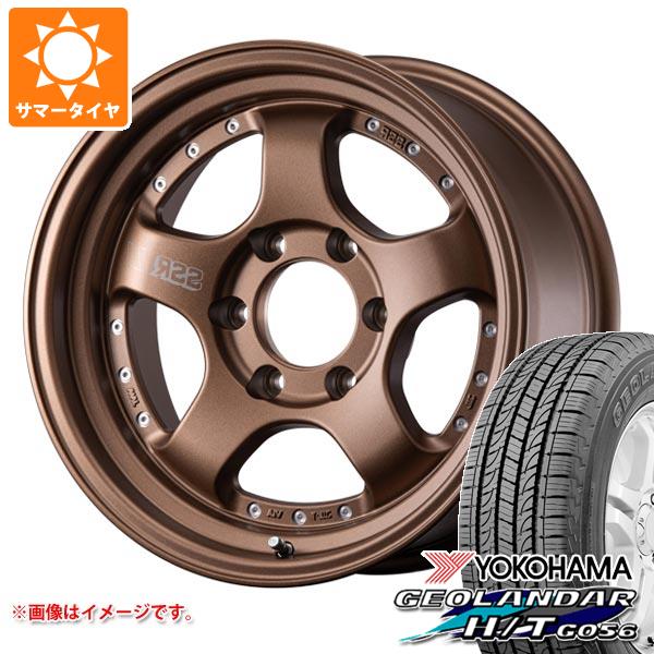 トヨタ ハイラックス 120系用 サマータイヤ ヨコハマ ジオランダー H/T G056 265/70R17 115S ブラックレター SSR ディバイド SP1 トレイル 8.5-17 タイヤホイール4本セットの通販は