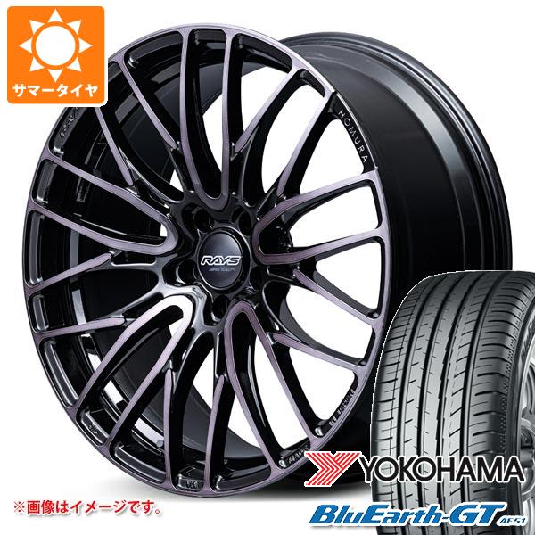 サマータイヤ 225/40R19 93W XL ヨコハマ ブルーアースGT AE51 レイズ ホムラ 2x10BD ブラッククリアエディション 8.5-19 タイヤホイール4本セット