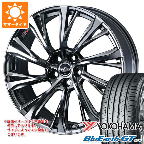 サマータイヤ 195/50R16 88V XL ヨコハマ ブルーアースGT AE51 レオニス JG 6.5-16 タイヤホイール4本セット 98,175円