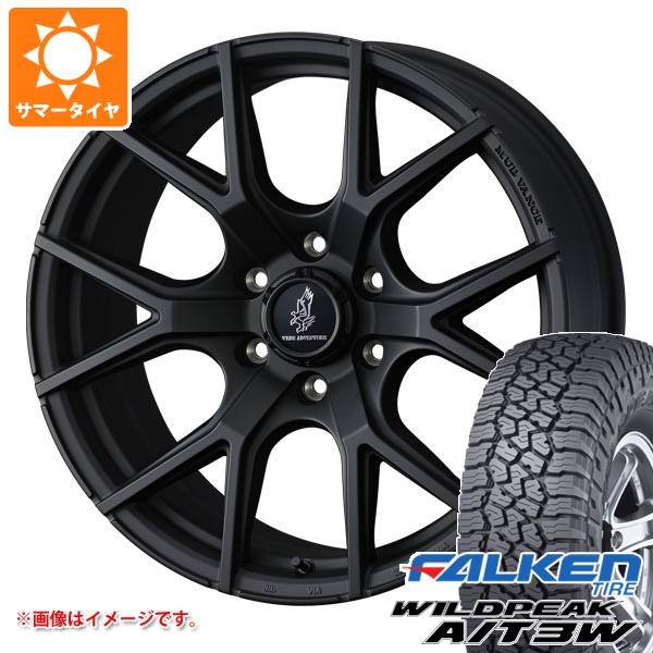トヨタ ランドクルーザー300用 サマータイヤ ファルケン ワイルドピーク A/T3W 275/55R20 117T XL マッドヴァンス SD 9.0-20 タイヤホイール4本セット