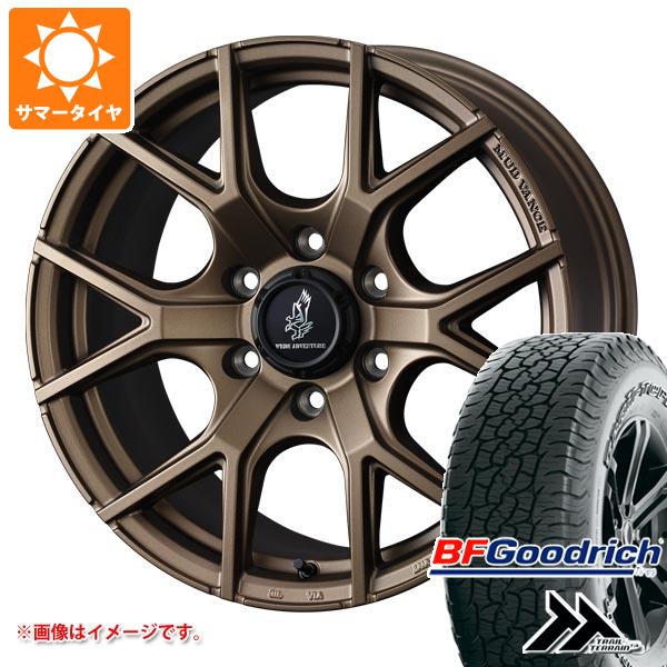トヨタ ハイラックス 120系用 サマータイヤ BFグッドリッチ トレールテレーンT/A 265/60R18 110T アウトラインホワイトレター マッドヴァンス SD 8.0-18 タイヤホイール4本セット