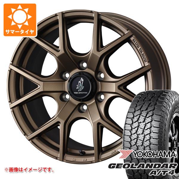 トヨタ ランドクルーザー300用 サマータイヤ ヨコハマ ジオランダー A/T4 G018 LT275/55R20 120/117S ブラックレター マッドヴァンス SD 9.0-20 タイヤホイール4本セットの通販は