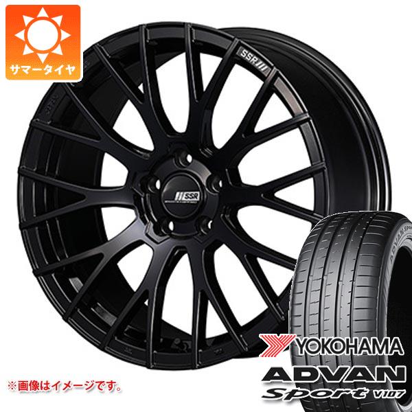 サマータイヤ 245/45R20 103W XL ヨコハマ アドバンスポーツV107 ★ BMW承認 V107E SSR ライナー M10 モノブロック 8.5-20 タイヤホイール4本セット