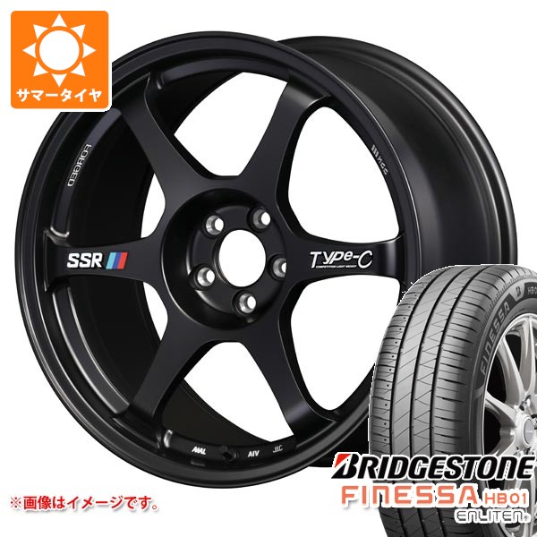 サマータイヤ 215/45R17 91W XL ブリヂストン フィネッサ HB01 SSR タイプC フォージド 86・GR86・BRZ用 7.5-17 タイヤホイール4本セット