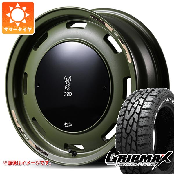 送料無料 サマータイヤホイールセット 185/85R16 105/103Q グリップマックス マッドレイジ RTマックス ホワイトレター ジャパン三陽 ハイブロック エルデ 16-6J 送料無料 サマータイヤホイール 4本セット 185⁄85R16 105⁄103Q