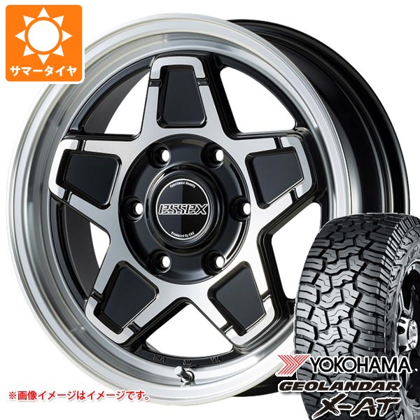 トヨタ ハイエース 200系用 2026年製 サマータイヤ ヨコハマ ジオランダー X-AT G016 215/65R16C 109/107Q アウトラインホワイトレター G016A エセックス ENCS 6.5-16 タイヤホイール4本セット