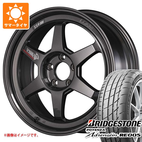 サマータイヤ 235/35R19 91Y XL ブリヂストン ポテンザ アドレナリン RE005 SSR GTX05 DR エディション 8.5-19 タイヤホイール4本セット