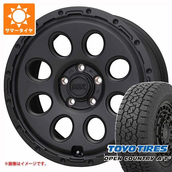 ミツビシ アウトランダー GF/GG系用 サマータイヤ トーヨー オープンカントリー A/T3 215/70R16 100T ブラックレター マッドクロス リーコン 7.0-16 タイヤホイール4本セット 83,820円