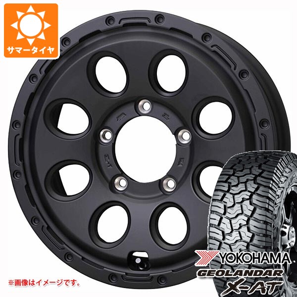 5本セット スズキ ジムニーノマド JC74W用 2026年製 サマータイヤ ヨコハマ ジオランダー X-AT G016 LT215/70R16 100/97Q ブラックレター マッドクロス リーコン 6.0-16 タイヤホイール5本セット