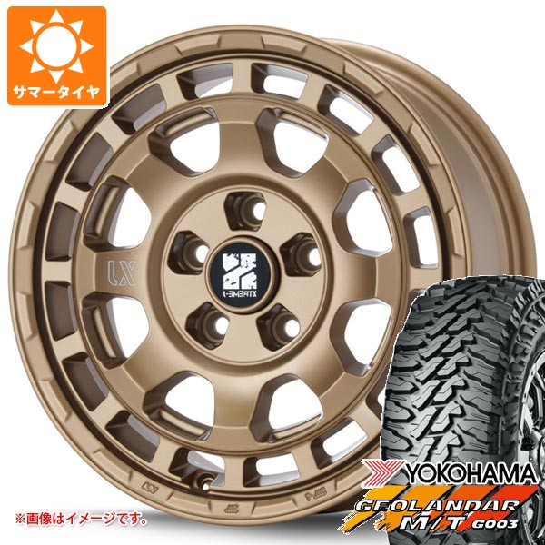 ミツビシ エクリプスクロス GK系用 2026年製 サマータイヤ ヨコハマ ジオランダー M/T G003 LT215/70R16 100/ 97Q MLJ エクストリームJ サバンザ 7.0-16 タイヤホイール4本セット