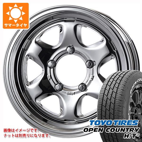 スズキ ジムニーノマド JC74W用 サマータイヤ 2026年製 トーヨー オープンカントリー H/T2 215/70R16 100H ホワイトレター ブルート BR-44 6.5-16 タイヤホイール4本セット
