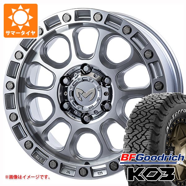 5本セット トヨタ FJクルーザー 10系用 サマータイヤ 2026年製 BFグッドリッチ オールテレーンT/A KO3 LT265/70R17 118/115S ホワイトレター MKW M204 8.0-17 タイヤホイール5本セット