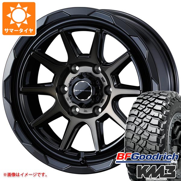 トヨタ ランドクルーザー250用 サマータイヤ BFグッドリッチ マッドテレーンT/A KM3 LT275/70R18 125/122Q マッドヴァンス06 8.5-18 タイヤホイール4本セット