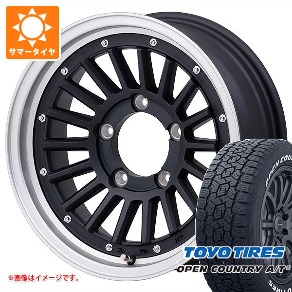 5本セット スズキ ジムニー JB64W用 2026年製 サマータイヤ トーヨー オープンカントリー A/T3 215/70R16 100T ホワイトレター マウンテンフック 5.5-16 タイヤホイール5本セット 121,125円