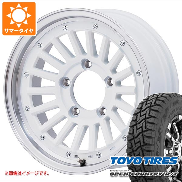 5本セット スズキ ジムニーノマド JC74W用 2026年製 サマータイヤ トーヨー オープンカントリー R/T 215/70R16 100Q ブラックレター マウンテンフック 6.0-16 タイヤホイール5本セット