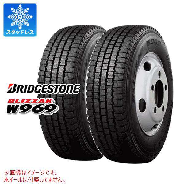 2本 スタッドレスタイヤ 205/65R15 107/105L ブリヂストン ブリザック W969 BRIDGESTONE BLIZZAK W969 【バン/トラック用】 正規品