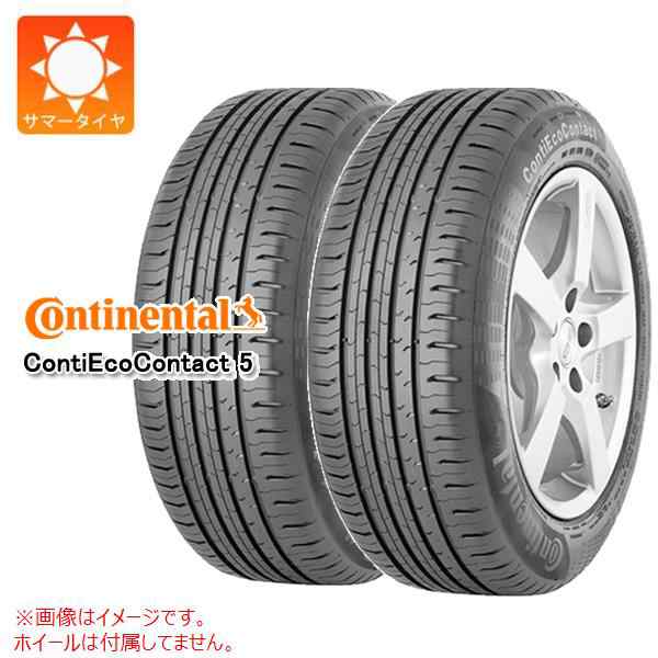 2本 サマータイヤ 225/55R17 101V XL コンチネンタル コンチエココンタクト5 J ジャガー承認 CONTINENTAL  ContiEcoContact 5 正規品の通販はau PAY マーケット - タイヤ1番 | au PAY マーケット－通販サイト