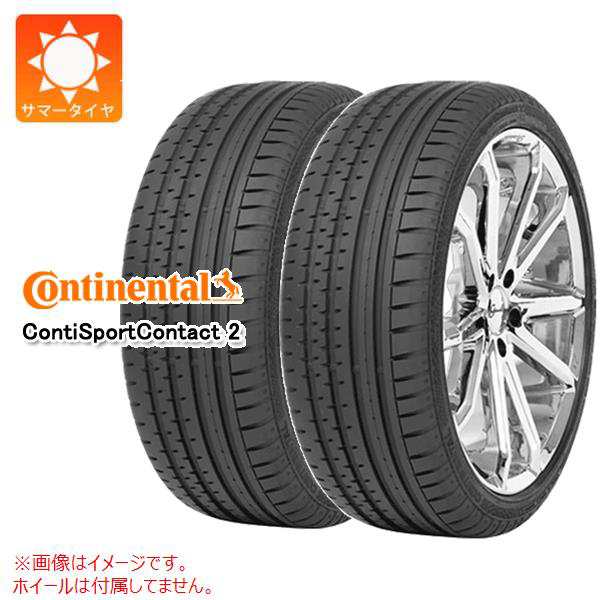 2本 サマータイヤ 275/40R19 (105Y) XL コンチネンタル コンチスポーツ