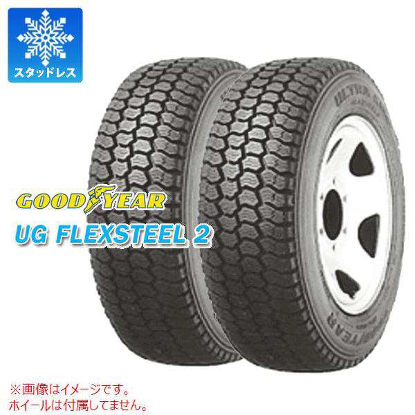 2本 スタッドレスタイヤ 215/60R15.5 110/108L グッドイヤー UG フレックススチール2 GOODYEAR UG  FLEXSTEEL 2 【バン/トラック用】 正規｜au PAY マーケット