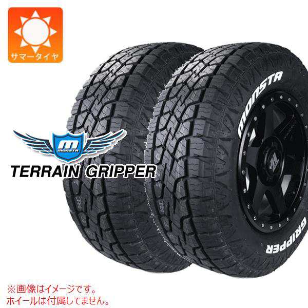 2本 サマータイヤ 225/60R18 104H モンスタ テレーングリッパー ホワイトレター MONSTA TERRAIN GRIPPER