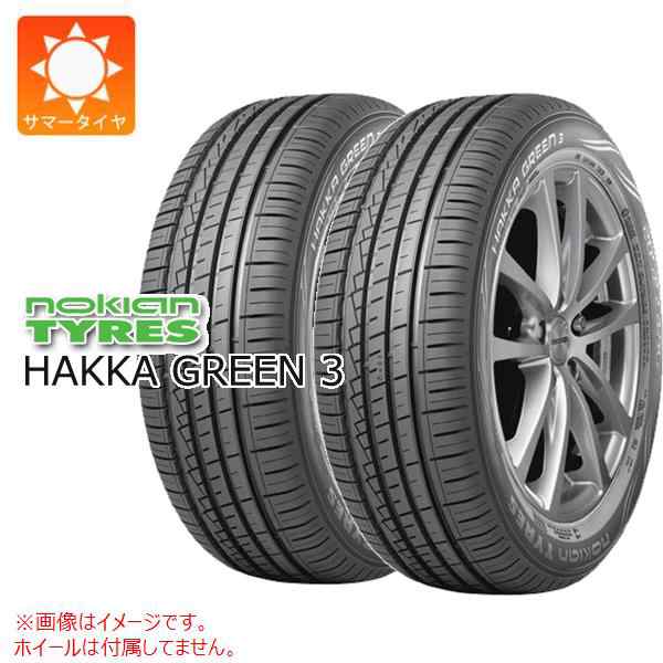 2本 サマータイヤ 205/60R16 96V XL ノキアン ハッカ グリーン3 NOKIAN HAKKA GREEN 3 正規品