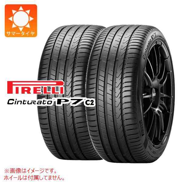 2本 サマータイヤ 245/45R18 100Y XL ピレリ チントゥラート P7 P7C2