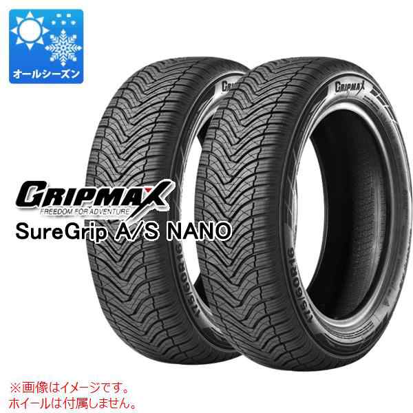 新作登場人気 2本セット GRIPMAX グリップマックス シュアグリップ オールシーズン(限定) 225/55R18 98W オールシーズンタイヤ単品  フジコーポレーション 通販 PayPayモール