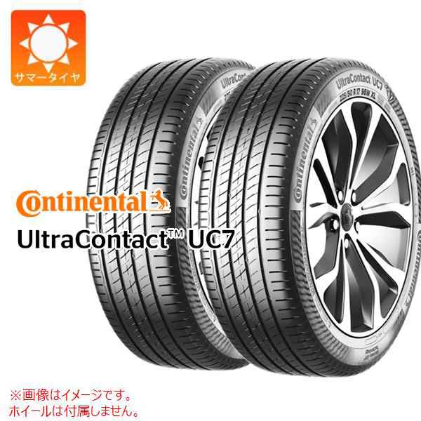 2本 サマータイヤ 225/55R16 95W コンチネンタル ウルトラコンタクト