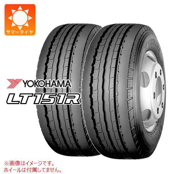 舟型トート 2本 サマータイヤ 195/85R16 114/112L ヨコハマ LT151R