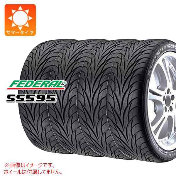 4本 サマータイヤ 225/40R18 88W フェデラル SS595 FEDERAL SS595 正規