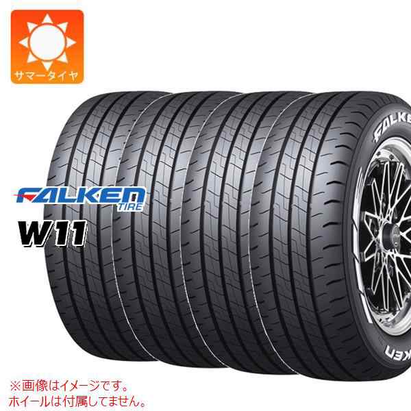 4本 2024年製 サマータイヤ 215/60R17 109/107N ファルケン W11 ホワイトレター FALKEN W11 【バン/トラック用】 正規品