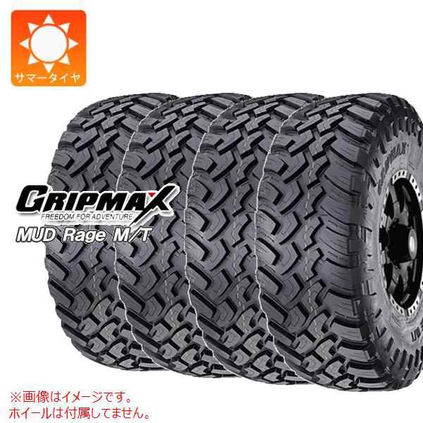 4本 サマータイヤ 195R15 107/105Q グリップマックス マッドレイジ M/T ホワイトレター GRIP MAX MUD Rage M/T