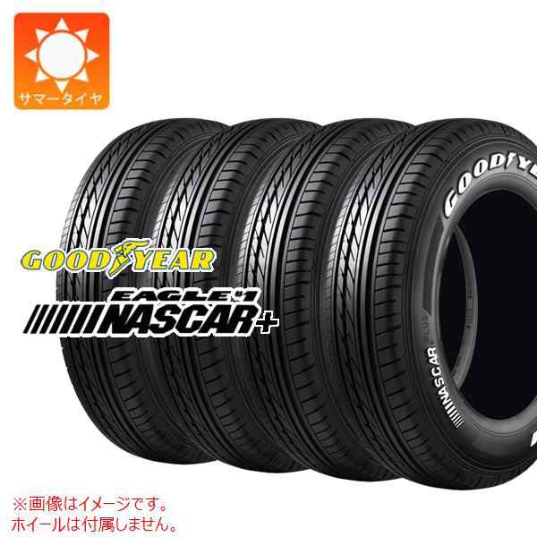 4本 サマータイヤ 195/80R15 107/105N グッドイヤー イーグル ＃1 ナスカープラス ホワイトレター GOODYEAR EAGLE #1 NASCAR PLUS 【バン