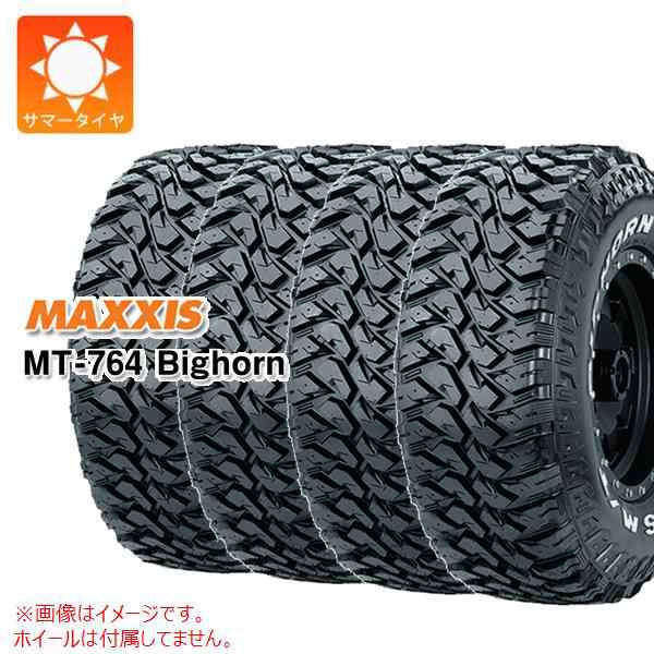 4本 サマータイヤ 265/75R16 112/109N 6PR マキシス MT-764 ビッグホーン ホワイトレター MAXXIS MT-764 Bighorn