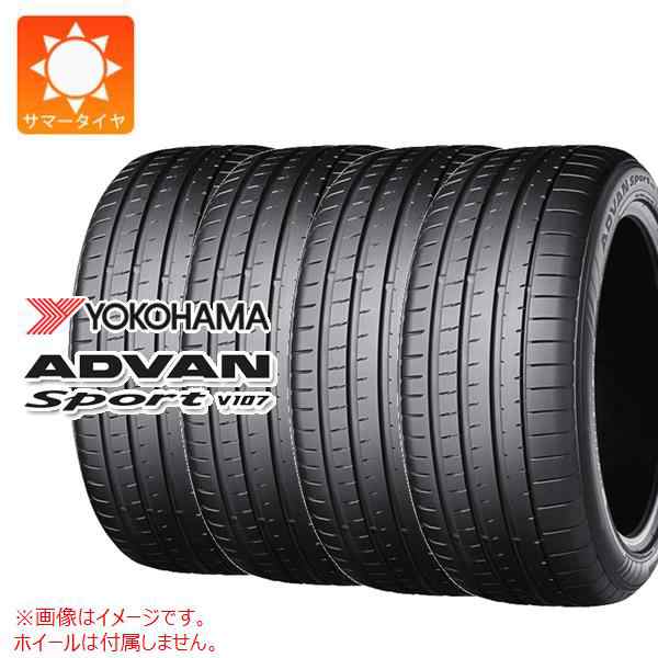 4本 サマータイヤ 235/55R19 105Y XL ヨコハマ アドバンスポーツV107 YOKOHAMA ADVAN Sport V107