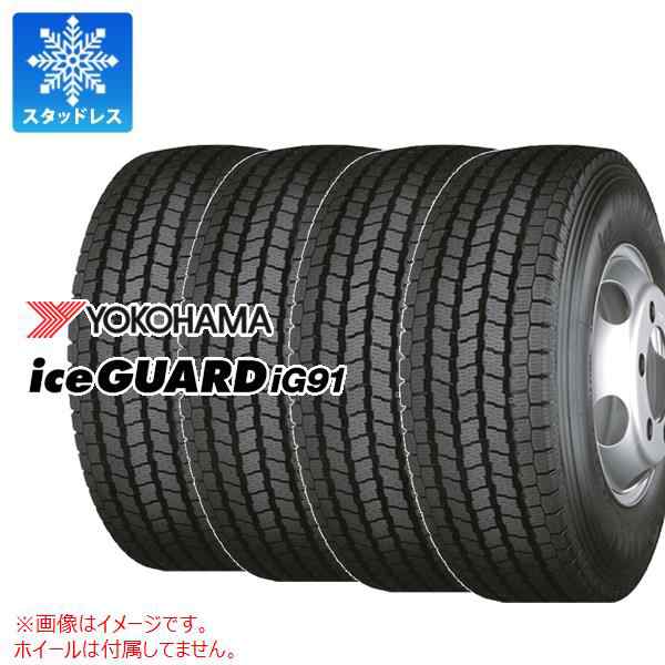 4本 スタッドレスタイヤ 195/85R16 114/112L ヨコハマ アイスガード