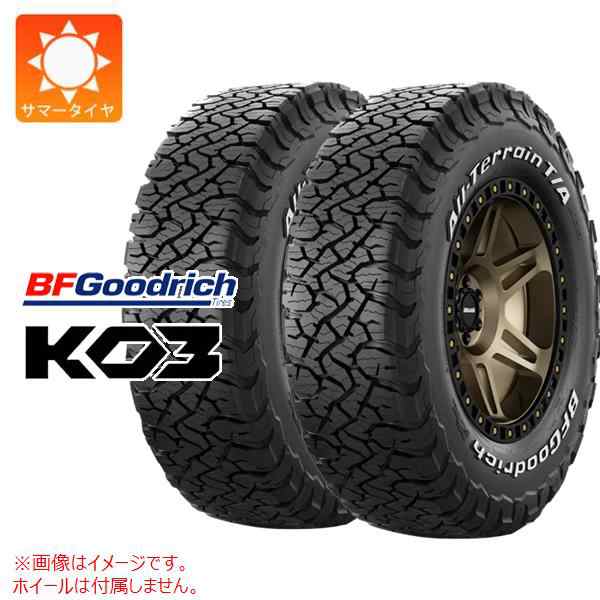 2本 サマータイヤ 265/60R18 114/110S BFグッドリッチ オールテレーンT/A KO3 ブラックレター BFGoodrich All-Terrain T/A KO3