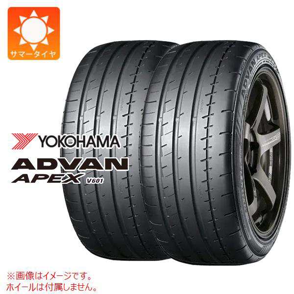 2本 サマータイヤ 245/40R19 98Y XL ヨコハマ アドバン エイペックス V601 YOKOHAMA ADVAN APEX  V601｜au PAY マーケット