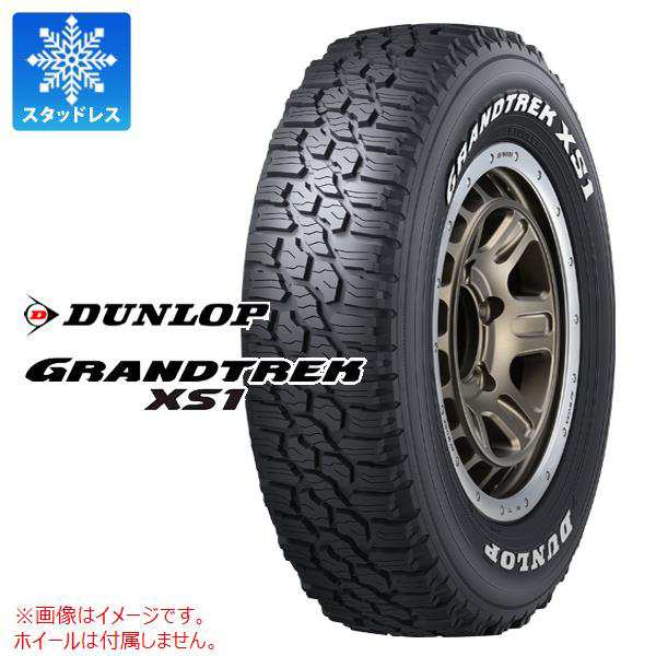 2本〜送料無料 スタッドレスタイヤ 185/85R16 105/103L LT ダンロップ グラントレック XS1 ホワイトレター DUNLOP GRANDTREK XS1