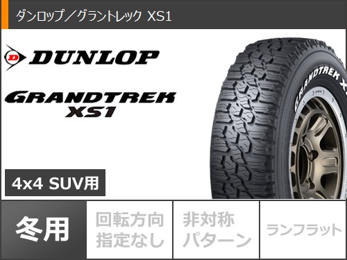 5本セット スズキ ジムニー用 スタッドレス ダンロップ グラントレック