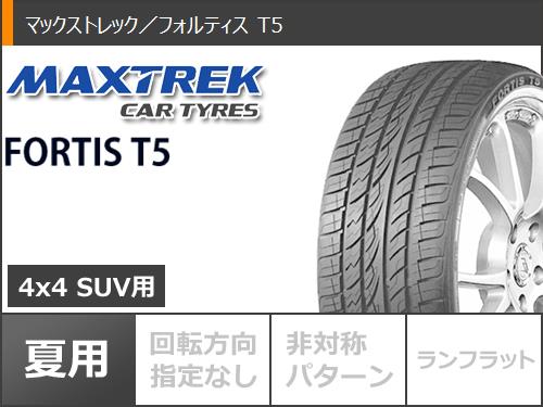 5本セット ジープ ラングラー JK/JL系用 サマータイヤ マックストレック フォルティス T5 275/55R20 117V XL KMC XD827 ロックスター3 タイヤホイール5本セット_2