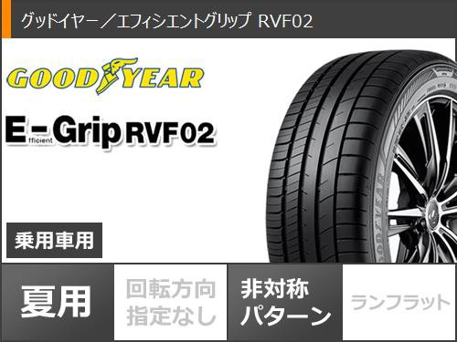 グッドイヤー サマータイヤ 新品 グッドイヤー Efficient Grip RV-F02 225/45R18インチ 95W XL 4本セット