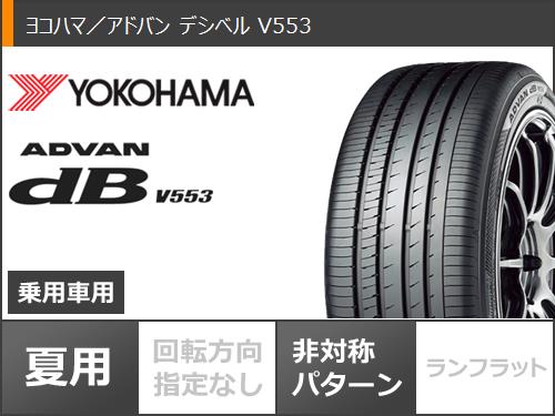 トヨタ 40系アルファード用 サマータイヤ ヨコハマ アドバン デシベル 
