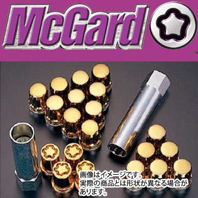 正規品 マックガードMCG-65026GD スプラインドライブ インストレーションキット ゴールド M12×P1.5 21HEX テーパー 国産車用セット