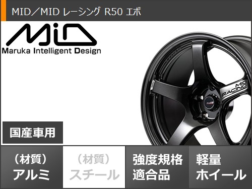 ホンダ シビック タイプR FL5用 サマータイヤ ダンロップ ディレッツァ Z3 265/35R18 93W MID レーシング R50 エボ 9.5-18 タイヤホイール4本セット_2