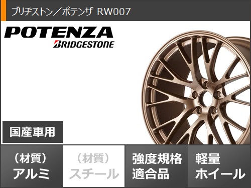 サマータイヤ 225/40R18 92Y XL グリップマックス シュアグリップ プロスポーツ ポテンザ RW007 8.0-18 タイヤホイール4本セット_2