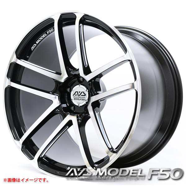 入荷実績 AVS モデル F50 8.5-20 ホイール1本 MODEL F ヨコハマＡＶＳ