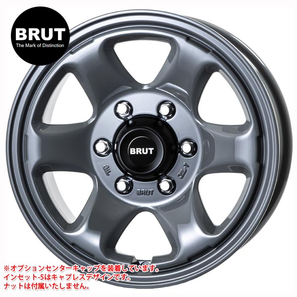 ブルート BR-44 6.5-16 ホイール1本 BRUT BR-44